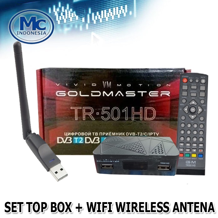 SET TOP BOX DIGITAL TV WIFI STB ANTENA WIRELESS