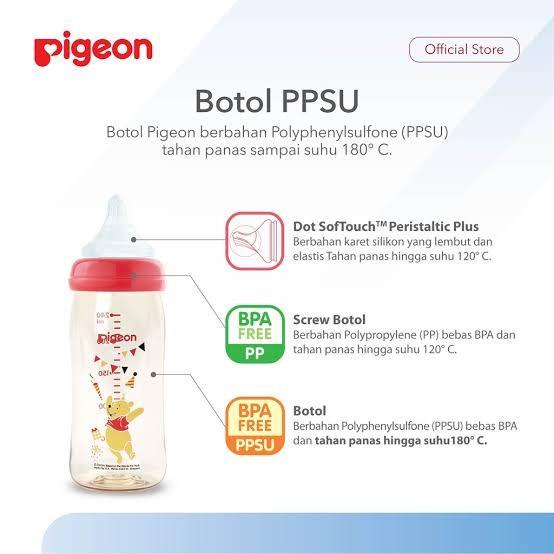 Pigeon Botol Ppsu Disney 160Ml 240Ml 330Ml|Botol Susu Bayi