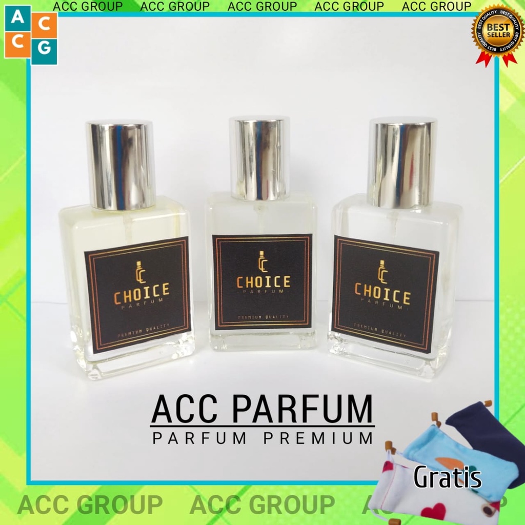 Aroma Terbaru Parfum Refill Best Seller Unisex 30ml Wanita Gratis Pouch