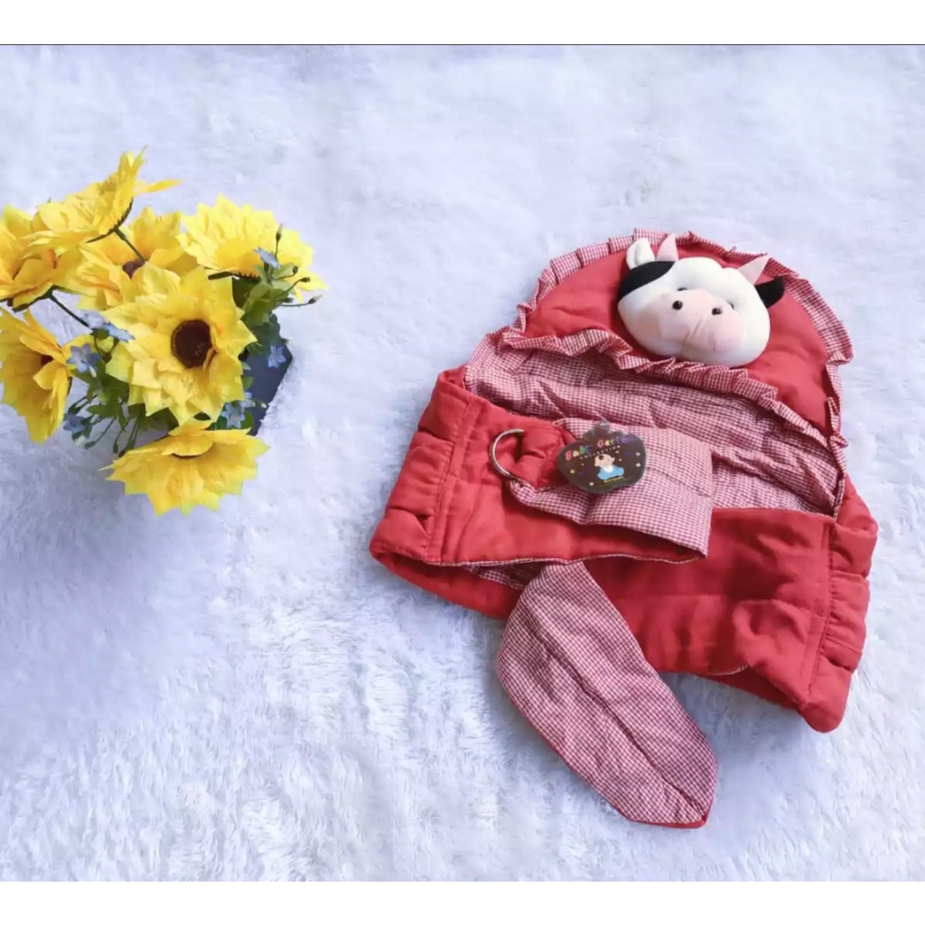 Gendongan bayi samping ring sling boneka