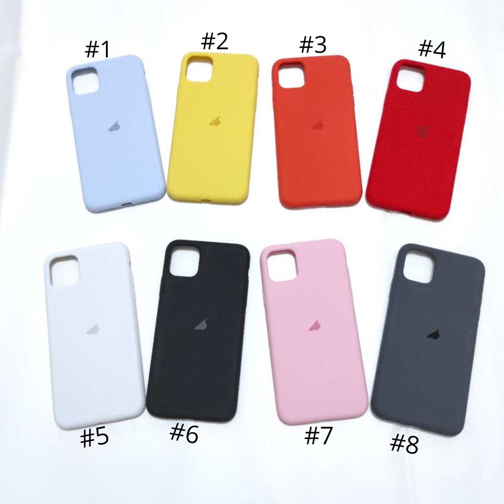 case phone silikone premium untuk 7/8 7p/8p XS XR XSMAX 11 11PRO 11PROMAX 12 12pro 12promax