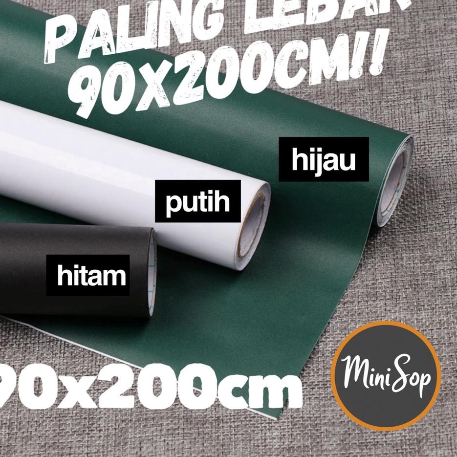 

Super Promosi Stiker Papan tulis Whiteboard Blackboard Spidol Kapur tempel hitam putih hijau 60 x 200 CM - 90 X 200 CM
