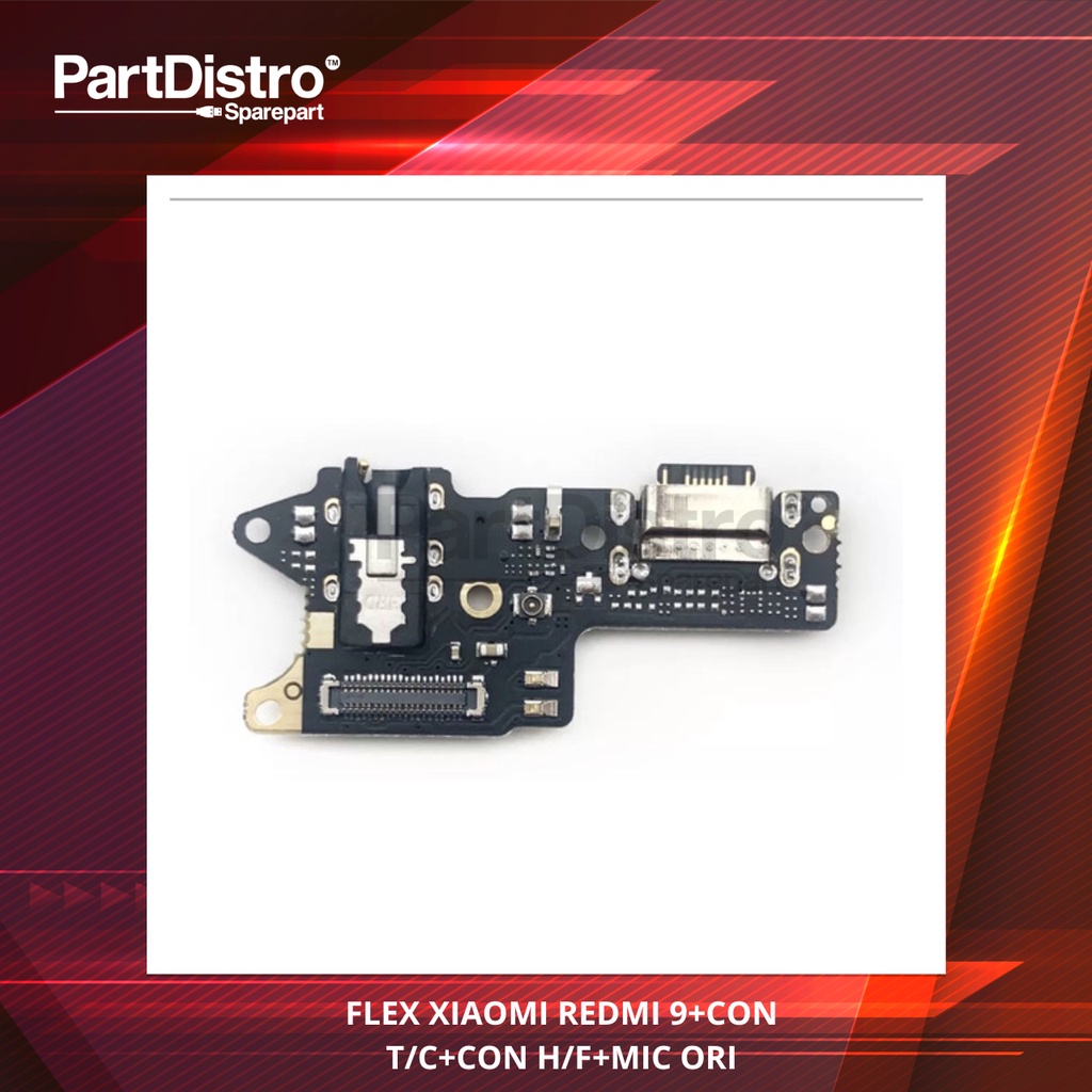 FLEXIBEL CAS  XIAOMI REDMI 9+CON T/C+CON H/F+MIC ORI