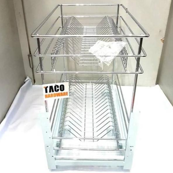 Rak Piring Kitchen Set Stainless Steel Taco Hw-023Ss Store_Nayyao