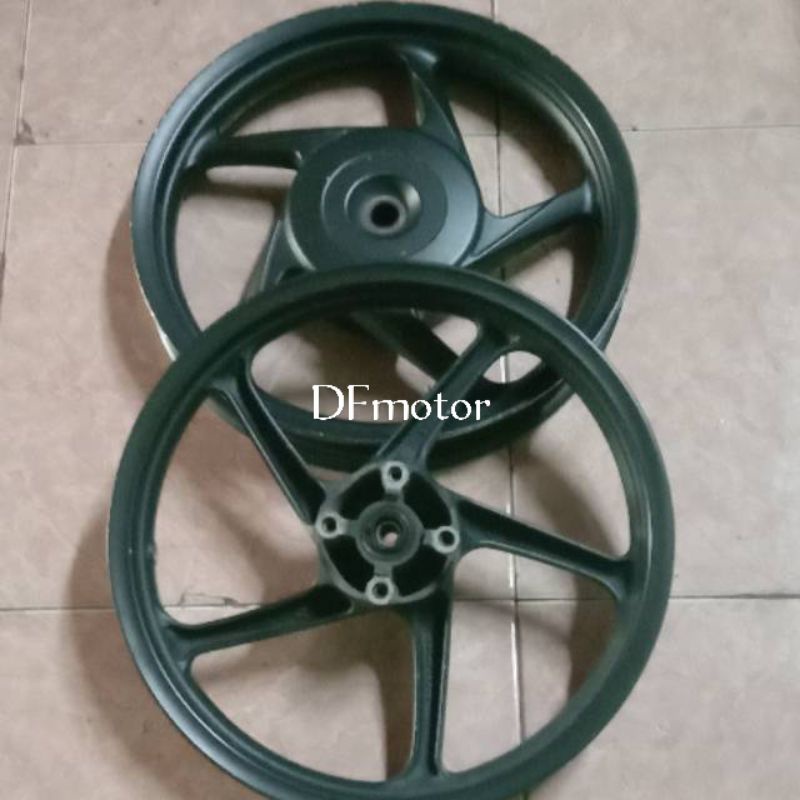 Velg Resing Depan Belakang Set Honda Scoopy Beat Lama Beat Fi 2013-2015 Vario 110 Lama Original