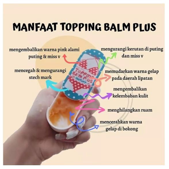 COD Topping Balm Plus By Little Baby Thailand Skincare Pencerah Area Gelap Tubuh Original