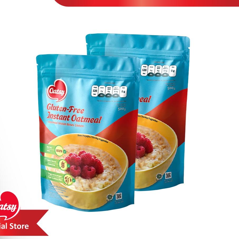 

♫ OATSY Gluten Free Instant Oatmeal 500gr (Double Pack) ❋