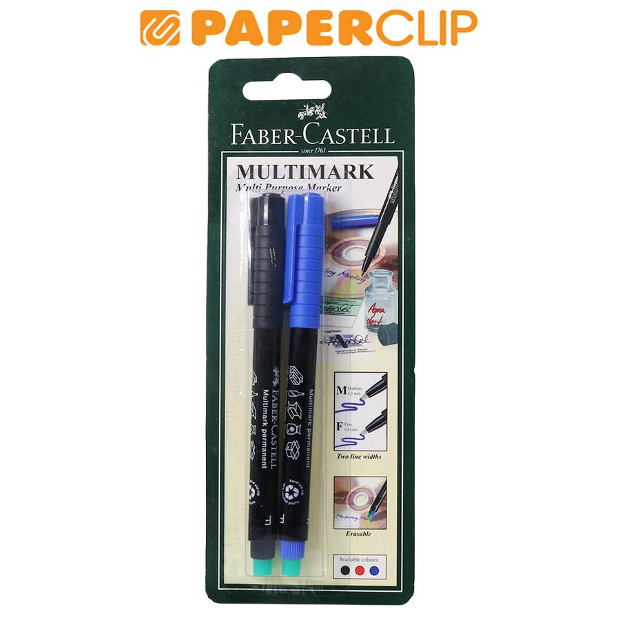 

BALLPOINT / PEN OHP FABER CASTELL 151484 SET 2 BLACK + BLUE