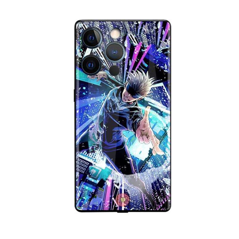 Bumper Pelindung zzz- Housing Untuk 11Promax 11 12Mini 12pro 12phone Anime LED Case