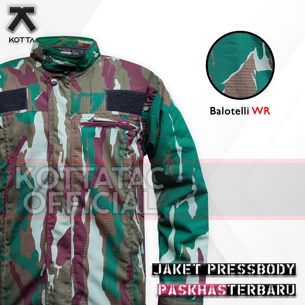 JAKET LORENG PASKHAS - JAKET PRESSBODY PASKHAS - JAKET TACTICAL TNI - JAKET LORENG ARMY - JAKET TENTARA