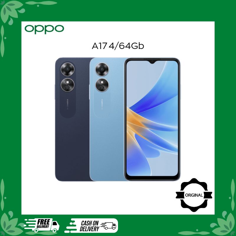 Hp Oppo A17 Ram 4+4gb/64gb