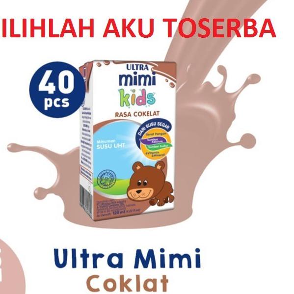 

☻ Susu Ultra Mimi Kids COKLAT (Cokelat) 125 ml - (1 DUS ISI 40) ♦