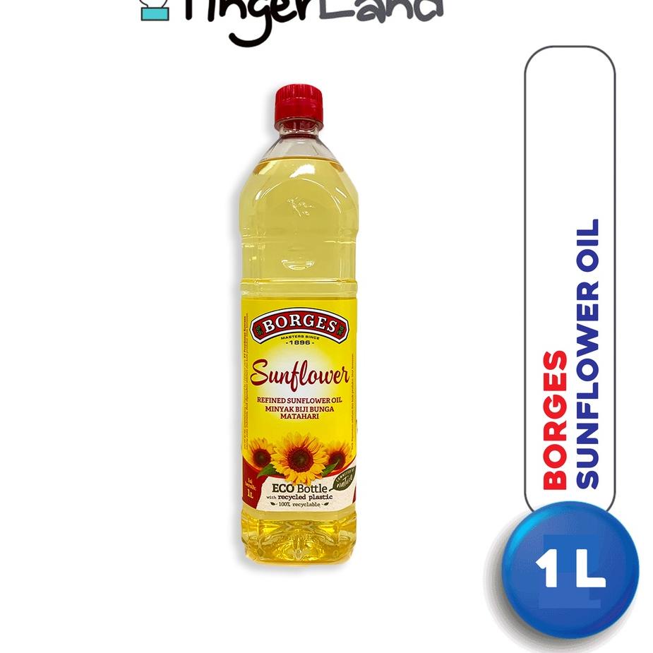 

Ω BORGES Sunflower Oil 1 Liter Minyak Bunga Matahari ➢