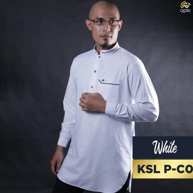 Qori Apparel Baju Koko Kurta Salman (Lengan Panjang)