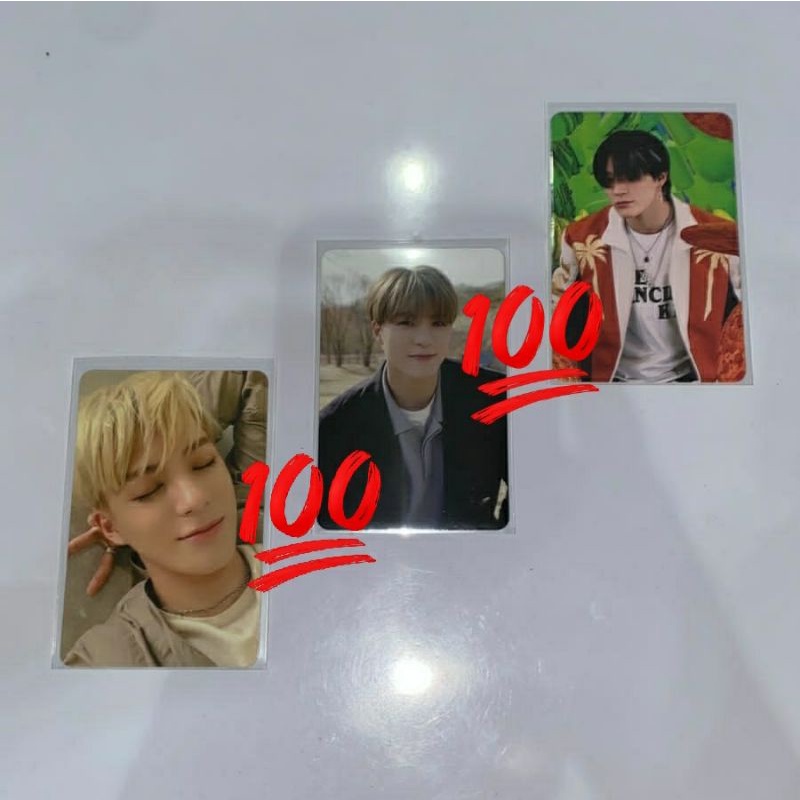 [READY STOCK] BUNDLING ONLY Photocard pc jeno flipbook, boom, dan ar hot sauce