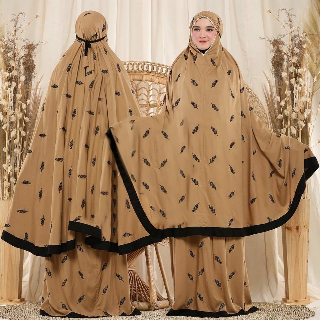 MUKENA DEWASA DAILY TROPICAL MUKENA RAISA MUKENA DEWASA BORDIR JUMBO TRAVELING