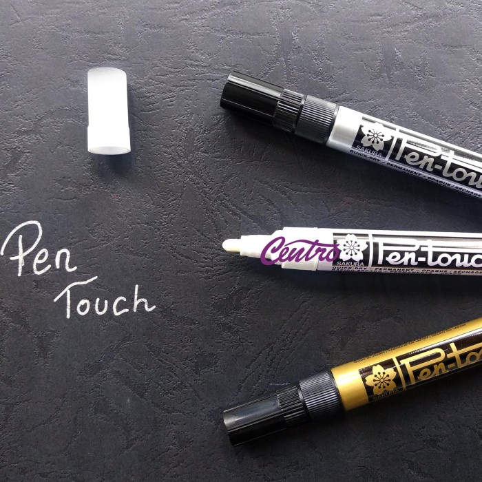 

BISA COD Sakura Pen Touch Paint Marker Medium Point Set 3 colour Mettalic