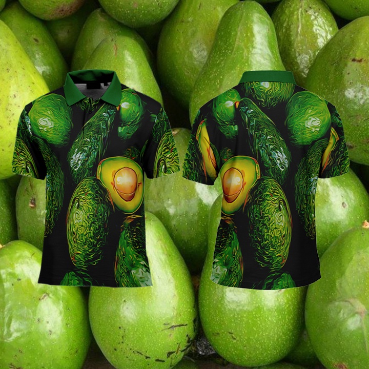 Baju Kaos T-shirt Pria Alpukat / Alvocado Fullprint Terbaru
