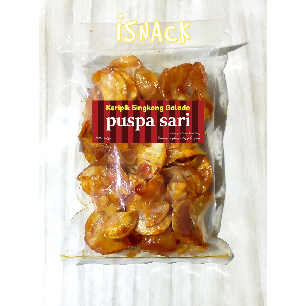 

Keripik Singkong Balado Sanjai Puspa Sari