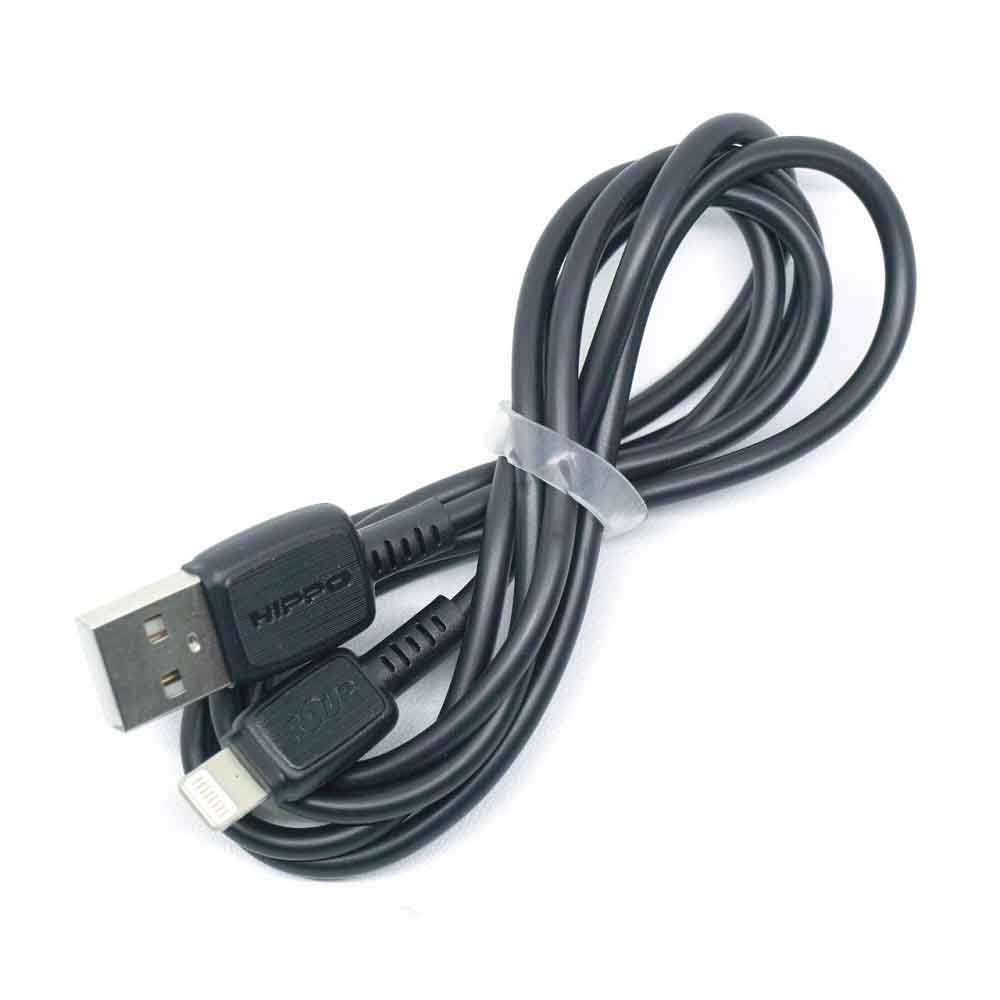 Kabel Lightning HIPPO ROU 2 Kabel Data Lightning Fast Charging 3.0A 1