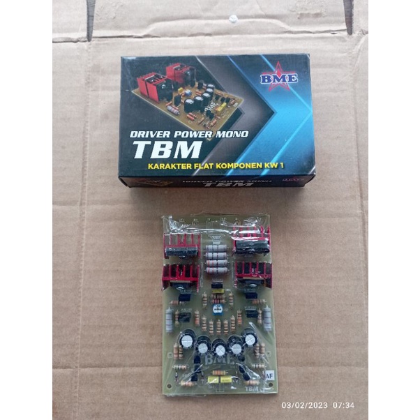 driver power mono TBM