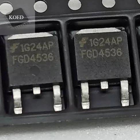 ORIGINAL  FGD4536 FGD 4536 D4536 smd IGBT N-Channel 50A 360V To-252 LED Plasma Kualitas Terjamin