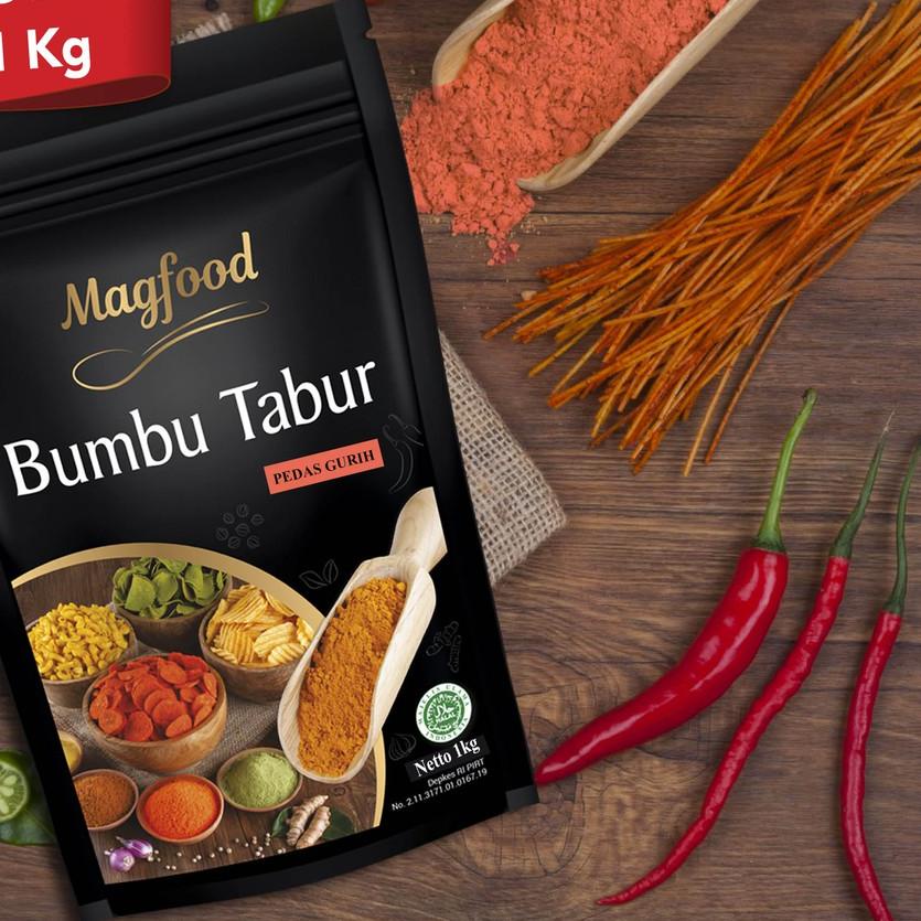 

❆ Magfood Bumbu Tabur Pedas Gurih 1 KG ✼