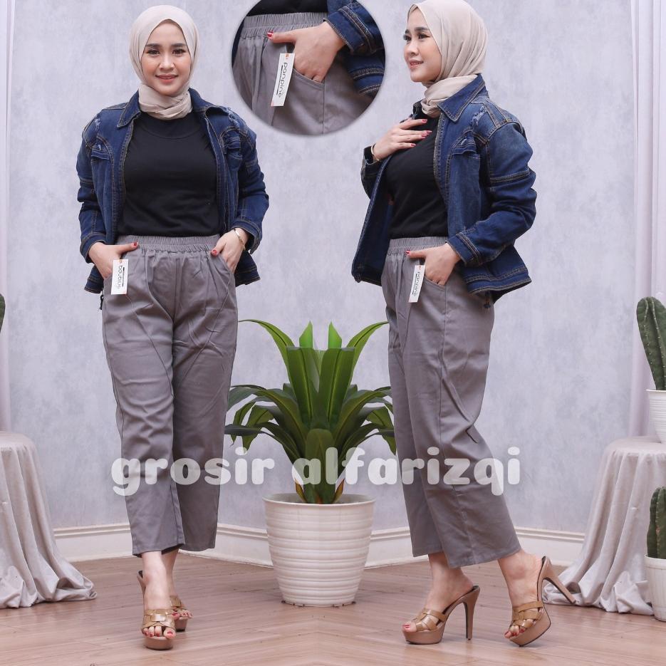 New Stock Celana Wanita Celana Korea Pants Celana Crop Korean Style Celana Keiko Pants Celana Kulot 