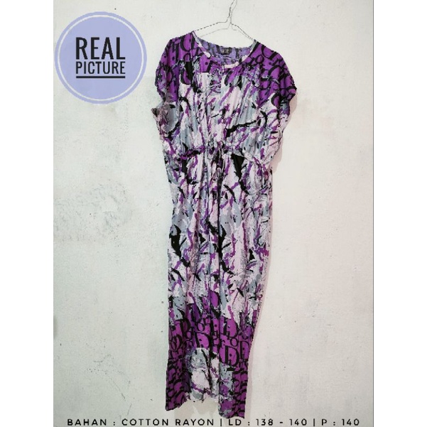 Daster Jumbo Daster Kekinian Daster Serut Daster Busui Motif Dior