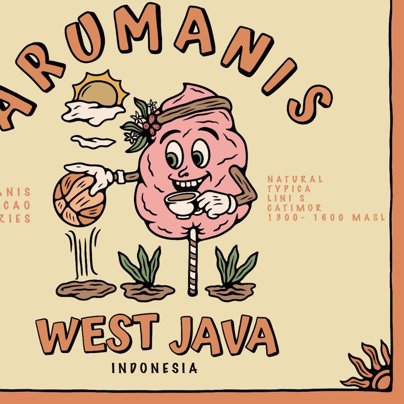 

☞ Kopi Arabika AROMANIS (100 gr) Single Origin Specialty Coffee Arabica Beans ✥