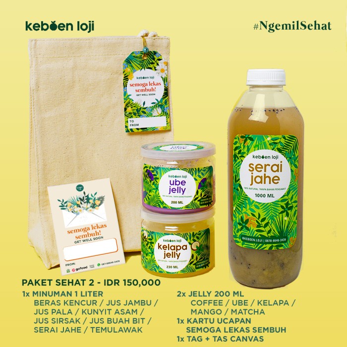 

(COD) Paket Sehat Care Package Parcel untuk Orang Sakit - Paket Sehat 2