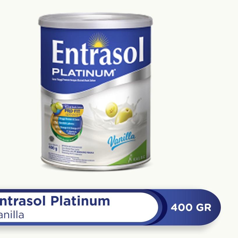 

✽ ENTRASOL PLATINUM VANILLA 400 G ✳