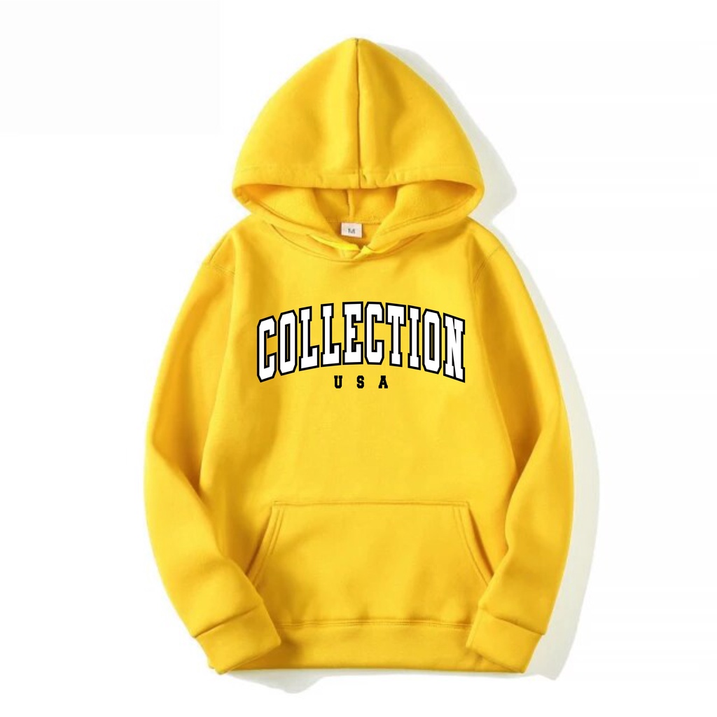 COLECTION USA Jumper Hoodie II  Sweater Hoodie Trendy II Sweter Oblong Topi Sz M - XL ( Pria &amp; Wanita / Anak &amp; Dewasa )