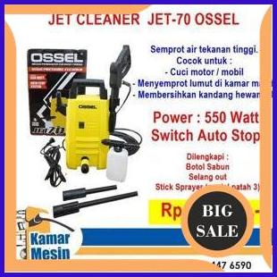 tools n parts Cuci Motor Ossel Cuci Mobil Ossel Jet Cleaner JET70 Ossel Semprot Tekanan Ti