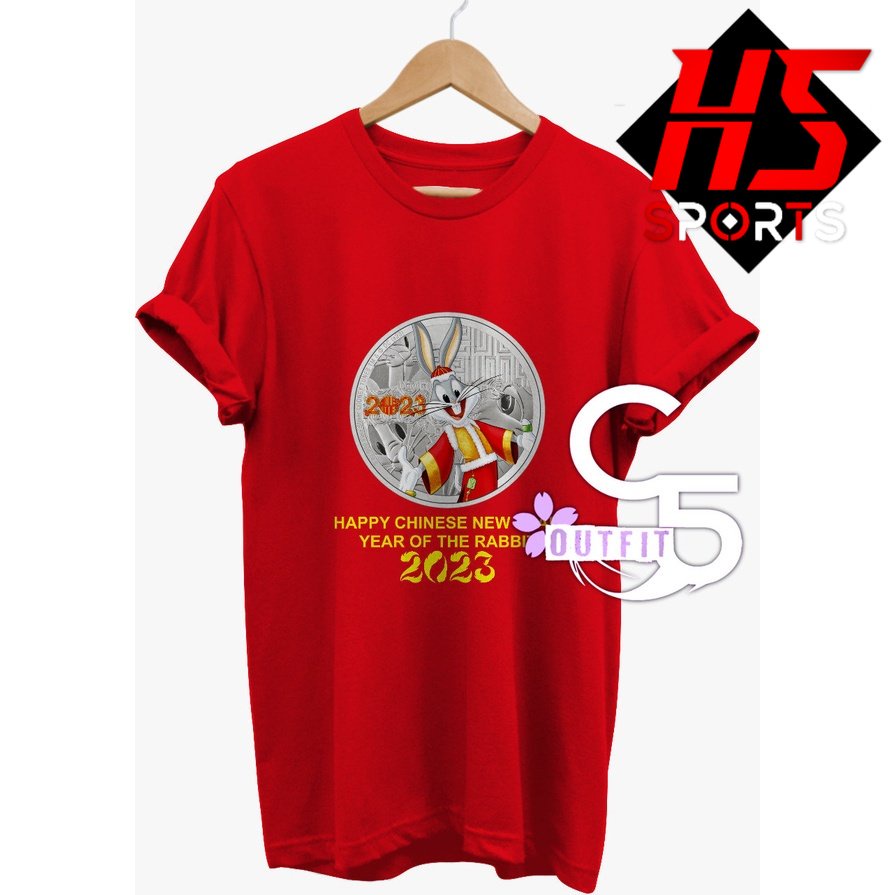 KAOS IMLEK - BAJU IMLEK KELINCI BUGS BUNNY BULET SILVER KARTUN - TSHIRT IMLEK