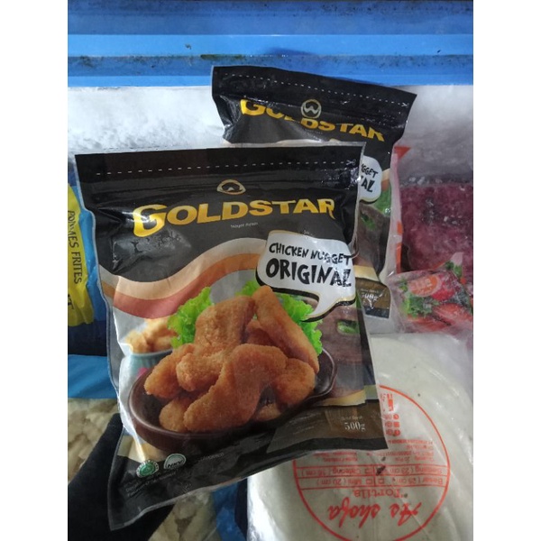 Goldstar chiken nugget original 500 gr