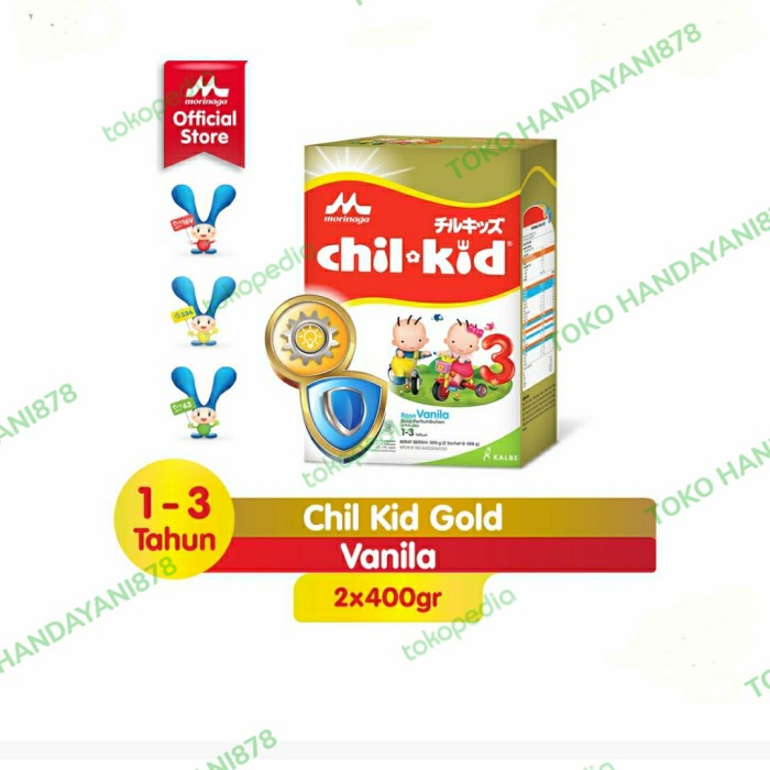 

[ COD ] chil kid 800 gr vanilla