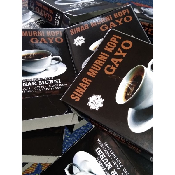 

BUBUK KOPI GAYO SINAR MURNI (ARABICA DAN ROBUSTA)