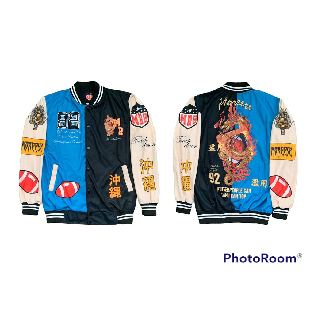 JAKET SUKAJAN YAKUZA JEPANG FULL PRINT DEWASA UNISEX SUKAZAN JAKET