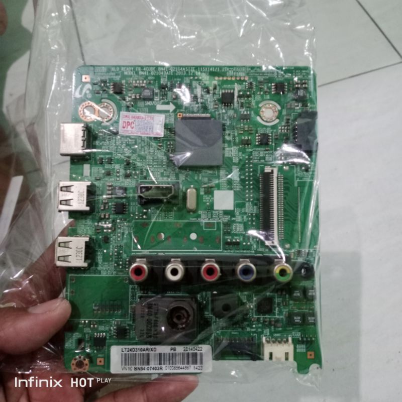 MB MOTHERBOARD TV SAMSUNG LT24D310AR 24D310 24H4150