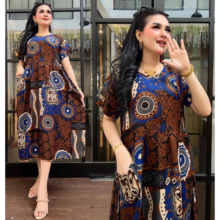 CASUAL HOME DRESS CENTINI PUSAKA | DASTER VIRAL KEKINIAN PEKALONGAN