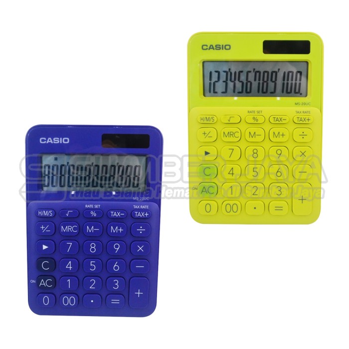 Kalkulator Casio Dekstop Calculator MS-20UC, MX-12B, MX-120B
