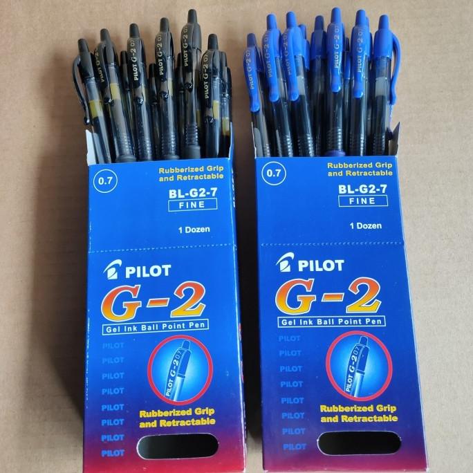 

pulpen pilot G-2 gel ink ball point pen 0,7mm(BL-G2-7)