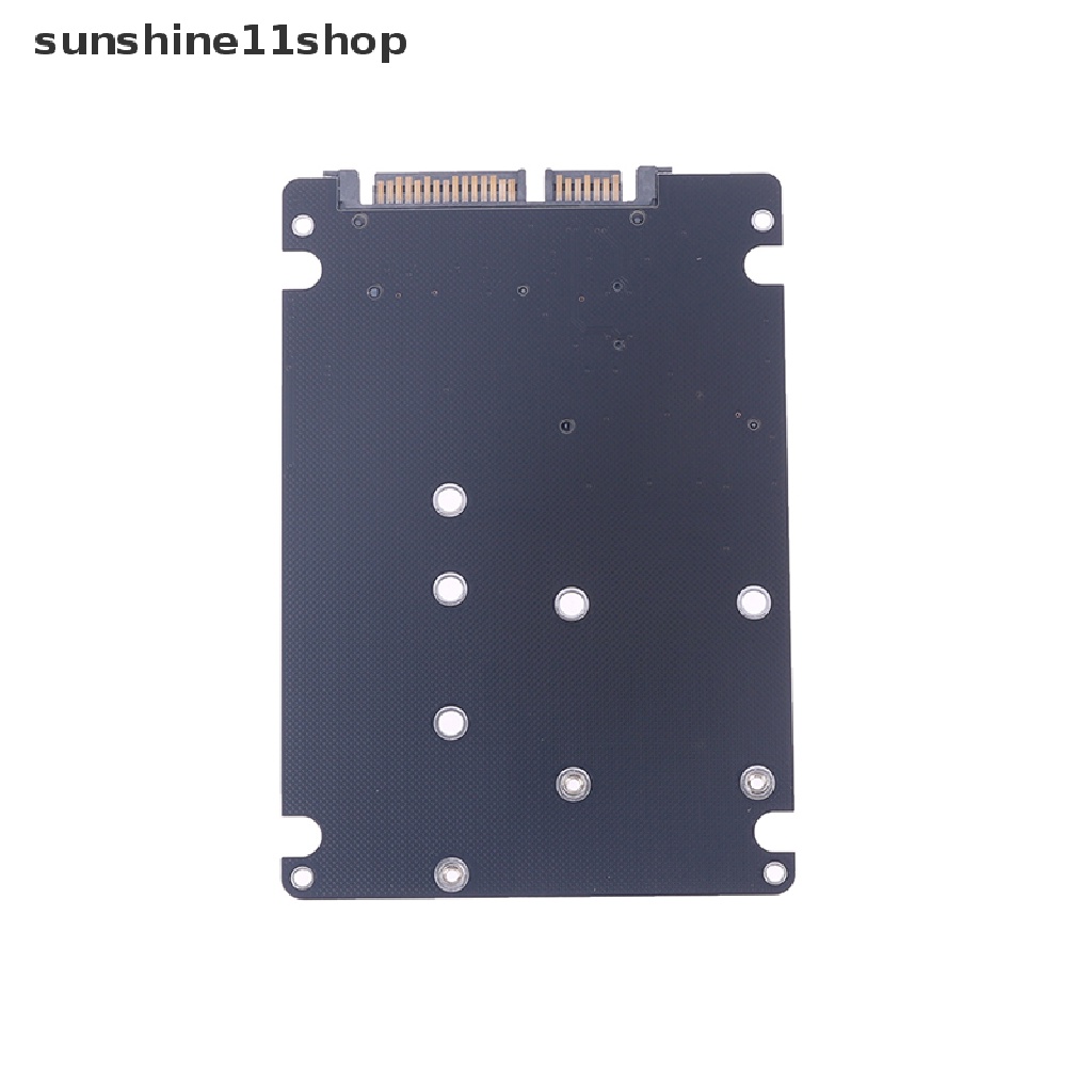 Sho SATA3 to M.2 NGFF MSATA Adapter SSD Riser Board Untuk Laptop Converter Card N