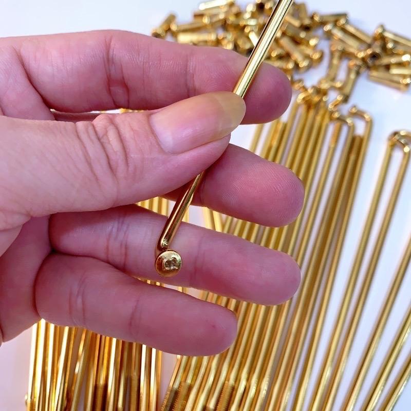 ( BISA COD ) Ruji Jari Jari Gold Emas Bahan Premium Ring 14 | 16 | 17 | 18 Ukuran 89 | 120 | 130 | 154 | 157 | 159 | 164 | 172 | 184 , Batang Besar Ukuran 9 Untuk Semua Motor