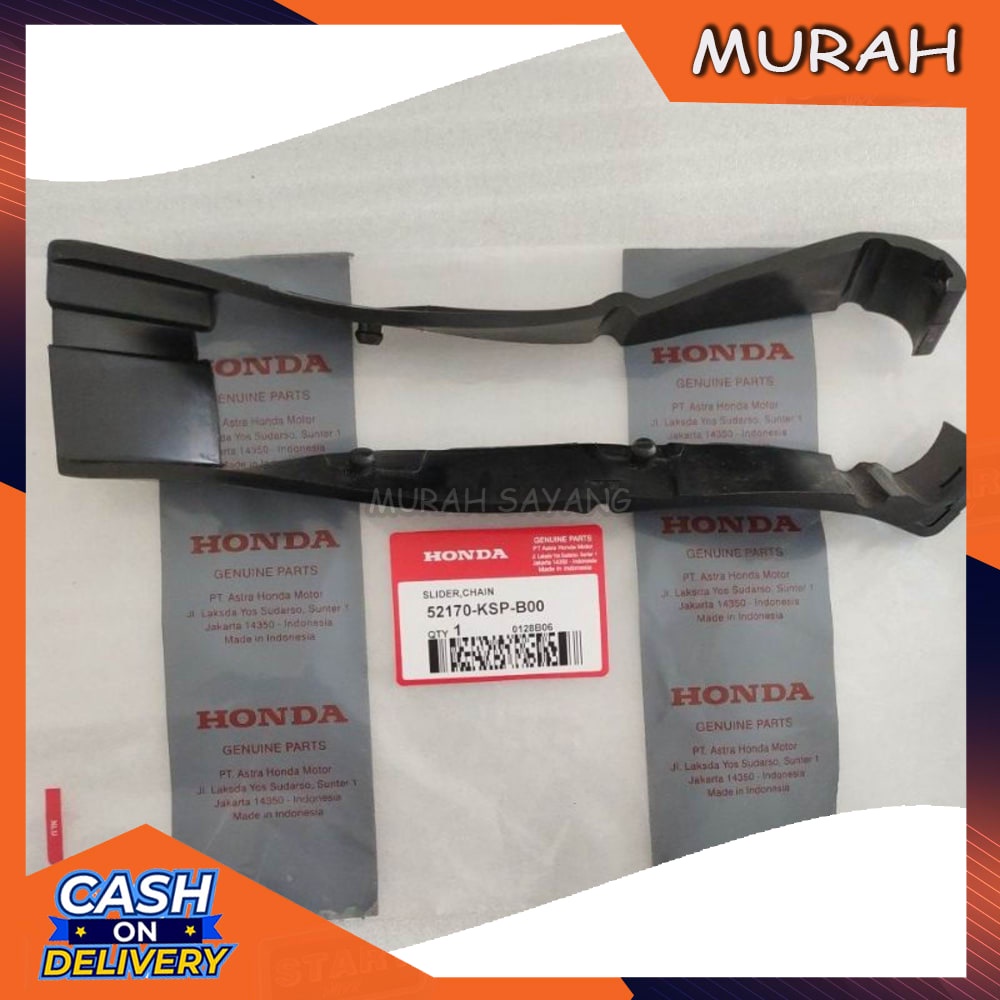 Karet tatakan tahanan rantai swing arm Honda Megapro new monoshock 2010 - Verza 150 ORIGINAL