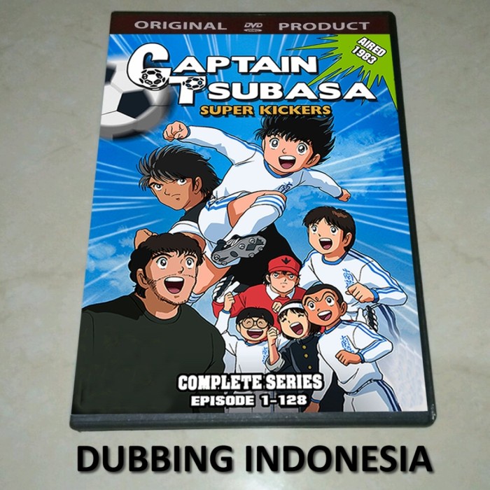 DVD Captain Tsubasa (1983) Full Series - Flashdisk, Dub Indo