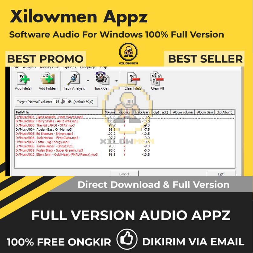 [Full Version] MP3Gain Pro Lifetime Audio Software WIN OS