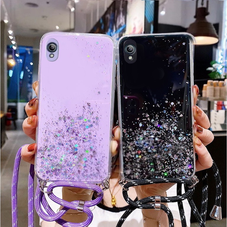 CASING GLITER +TALI ( XIAOMI REDMI 9A ) CASE GLITER TERLARIS 2023 - ISTIQOMAH ACC