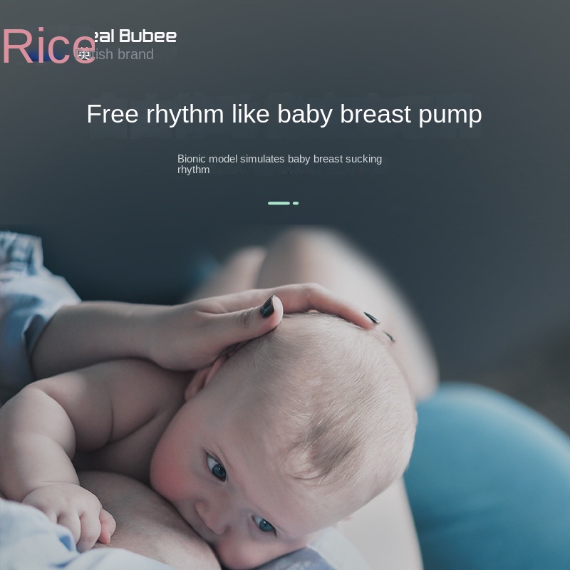 Real Bubee electric breast pump wearable armless portable Pompa Asi Serba Bisa Dipakai